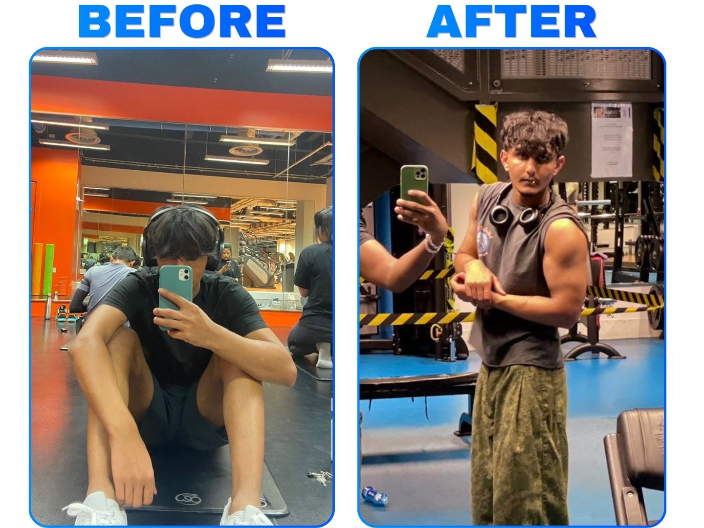 Client weight loss result